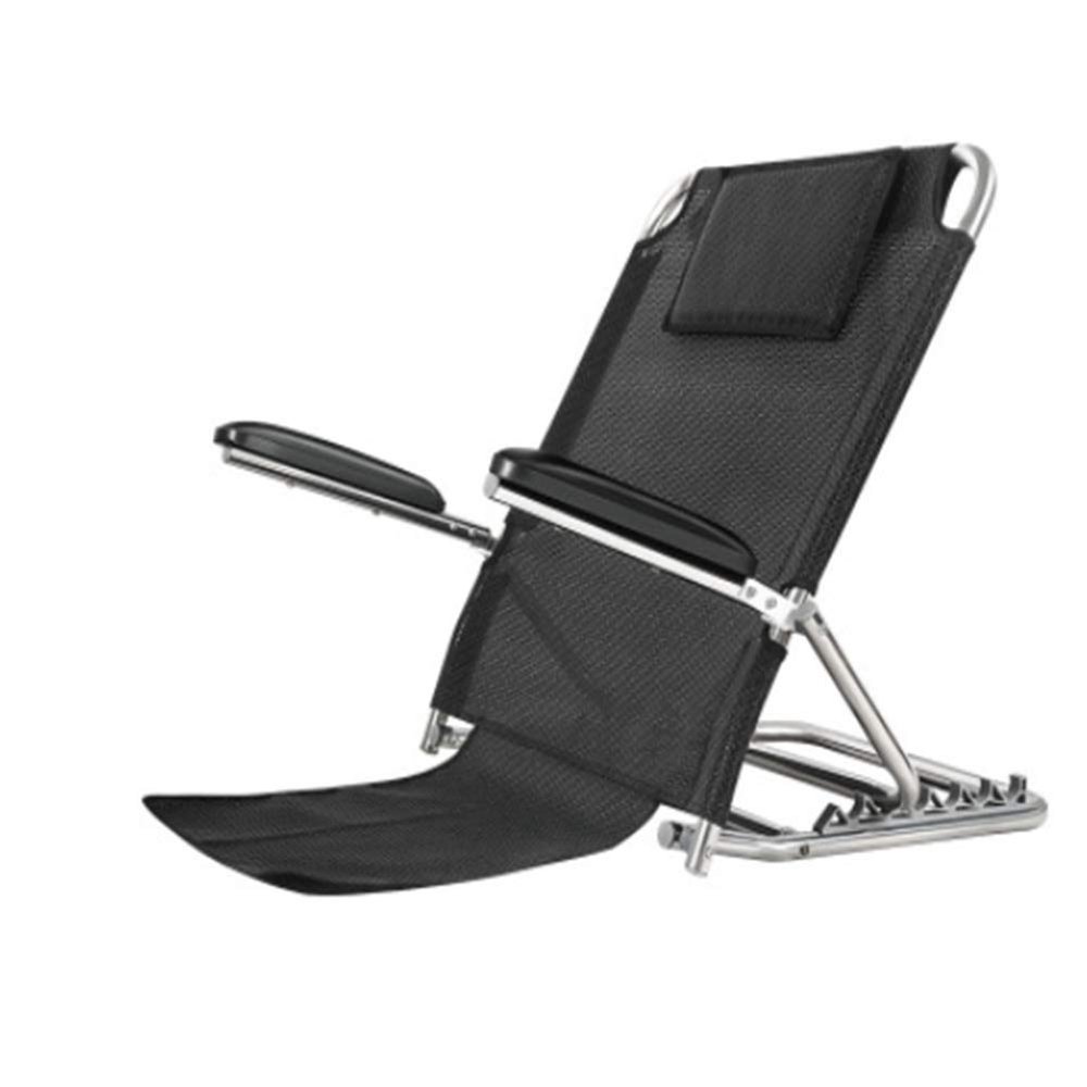TEmkIn - Adjustable Back Backrest, Folding Back Rest with armrests, Portable Sit up Back Rest for Neck Head and Lumbar Support (5062)