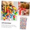 Anneome 20pcs Rainbow Dots Bags Paper Candy Goodie Bags for Boys and Girls Cookies Container view 2