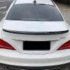 1 Pcs Rear Trunk Spoilers For Benz CLA Class W117 CLA180 CLA200 CLA250 2013-2018, Suitable Shape Wing Side Splitters Antiscratch Kits Modified Accessories