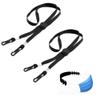 20Pcs Lanyard Strap Holder for Face Masks Glasses, Wearing on Neck Anti-Lost, Ears for Unisex Women Men Kids-Black view 4