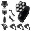 JQUAL Electric Razor for Men, 5 In 1 Bald Head Shaver Multifunctional Electric Razor Head Shaving For Bald Men LED Display Cleansing Brush Nose Hair Trimmer view 1