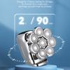 JQUAL Electric Razor for Men, 8 Heads Shaver For Men Waterproof Electric Shaver Beard Electric Razor Bald Head Shaving Machine Rechargeable view 4