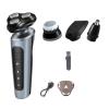 JQUAL Electric Razor for Men, Electric Face Shaver For Men Washable Rechargeable Shaving Beard Machine (Color : Silver gray) view 1