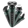 JQUAL Electric Razor for Men, Electric Face Shaver For Men Washable Rechargeable Shaving Beard Machine (Color : Silver gray) view 2