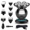 JQUAL Electric Razor for Men, 7-Blade Grooming Kit 5 In 1 Electric Shaver For Men Head Rechargeable Electric Razor Body Beard Hair Trimmer Bald Shaving Machine view 1