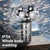 JQUAL Electric Razor for Men, 7-Blade Professional Beard Hair Electric Shaver For Men Rechargeable Head Electric Razor Bald Shaving Machine Metal Shell view 3