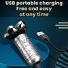 JQUAL Electric Razor for Men, 7-Blade Professional Beard Hair Electric Shaver For Men Rechargeable Head Electric Razor Bald Shaving Machine Metal Shell view 4