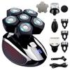 Electric Razor for Men, 5 in 1 Electric Razor for Bald Men Trimmer with Nose Hair Sideburns Clipper Waterproof Wet Dry Grooming Kit view 1