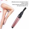 Electric Eyebrow Trimmer, Painless Portable Eyebrow Shaper Trimmer Kit for Women Men, Waterproof Pen Shape Flexible Shaving Facial Hair Remover for Home Travel Use(pink) view 3