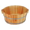 1 Pc Wooden Foot Basin, Wooden Foot Baths Spa, Solid Wood Foot Tub, Soaking Basin Spa TubFatigue Relieving Foot Bath BucketFoot Tub for Soaking Feet Barrels Household view 3