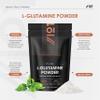 L-Glutamine Powder 500g  Unflavoured  Vegan Fermented Amino Acid  100% Pure  Resealable and Recyclable Pouch by Alpha01 view 2