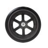 10 Inch Solid Tire Electric Wheelchair Accessories Front Wheel Wheel (Color : Black) view 1