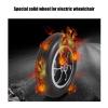 10 Inch Solid Tire Electric Wheelchair Accessories Front Wheel Wheel (Color : Black) view 2