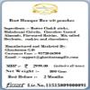 Ghasitaram Gifts Jaiccha Rakhi Gifts for Brothers - Rust Hamper Box wit pouches with 5 Rakhis view 4