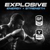 Applied Nutrition ABE Pump Pre Workout - All Black Everything Stim Free Pump Pre Workout Powder | Pump, Energy & Strength with Citrulline, Creatine, Beta-Alanine (500g - 40 Servings) (Blue Razz) view 4