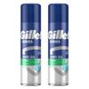 2 x 200ml Sensitive Shave Gel with Aloe view 1