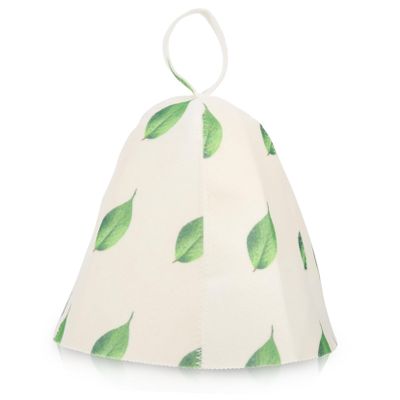 FONDOTIN Felt Sauna Cap for Women Thickened Shower Hat for Hair Protection for Sauna and Bath Delicate Design Reusable Bath Cap for Women