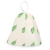 FONDOTIN Felt Sauna Cap for Women Thickened Shower Hat for Hair Protection for Sauna and Bath Delicate Design Reusable Bath Cap for Women view 1