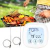 Thermometer Grill Accessory Kitchen Touch Screen Double Fork for Timer Thermometer. Grill Thermometers view 3