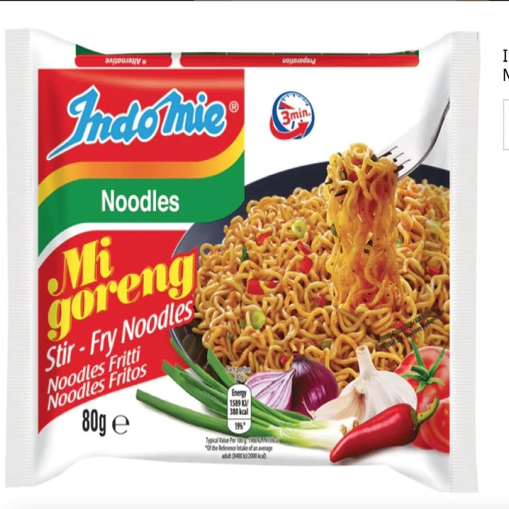 Indomie Mi Goreng Fried Instant Noodles Halal 80g (Pack of 10) by SPICEHUB