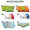 Healthy Snacks, 67 Piece Care Pack Premium Healthy Mixed Box & Snack Gift Variety Pack - Ideal for Home, Lunches, Work, Grab & Go, Office, Meetings, - Breakfast Bars, Bars view 3