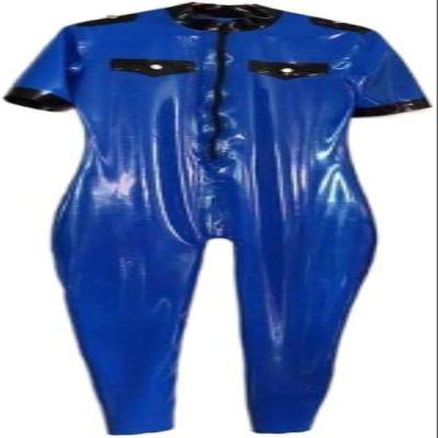 100% Latex Rubber Bodysuit Racing Suits,Custom Color,Custom Size