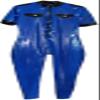 100% Latex Rubber Bodysuit Racing Suits,Custom Color,Custom Size view 1