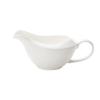 Gravy Boat Sauce Boat Ceramic Gravy Boat for Salad Dressing Milk Broth Coffee Creamer White 13.5 Oz Sauce Jug view 1