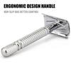 BAILI Classic Double Edge Safety Razor Reusable Manual Short Handle Aggressive Stainless Wet Shaving Shaver for Men Women Barber Beard Bikini Armpit Hair Removal BD131 view 3