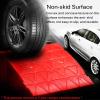 beaka Threshold Ramp, Portable Curb Ramps Lightweight Plastic For Sidewalk, Driveway, Car, Wheelchair, Loading Ramp, Motorcycle, Wheelchair Threshold Ramp(4pcs,20 * 12 * 14cm) view 4
