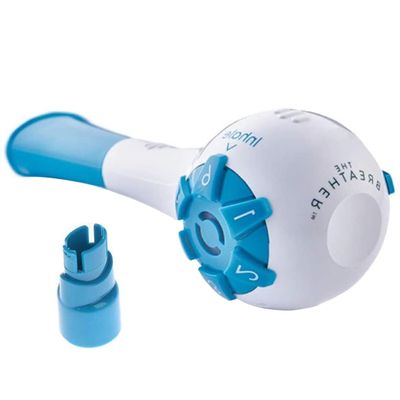 MDYNI Respiratory Muscle Trainer Breathing Exerciser Device Hand Held Lung Recovery Exerciser for Breathing Treatment