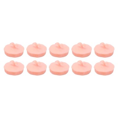 10pcs Scalp Massager Shampoo Brush for All Hair Types, Resin Scalp Massager Scrubber, Scalp Exfoliator with Bristles, Men Women Wet Dry Dandruff Removal Shampoo Brush for Hair Care