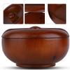 Demeras Castle Forbes Shaving Cream and 10x10x6 Rubber Wood Shaving Soap Cream Bowl Men Foaming Shaving Bowl with Cover view 4