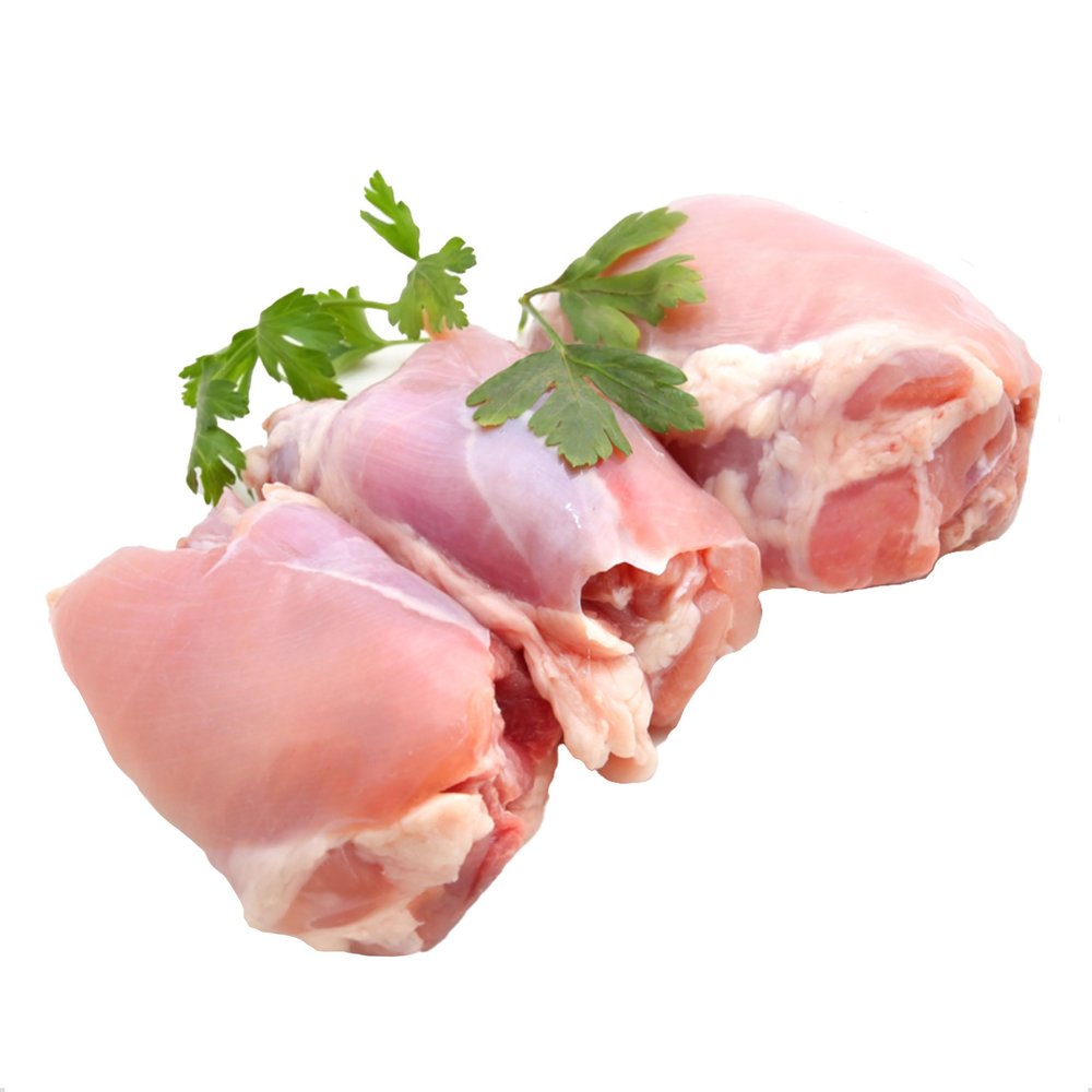 Chicken Thighs, Skinned And Boned, Fresh Chicken From Master Butcher, Juicy And Flavoursome, Suitable For Batch Cooking And Home Freezing, Weight Approx 1kg