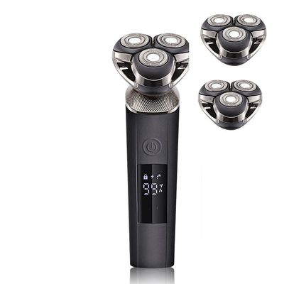 JQUAL Electric Razor for Men, Razor Men's Electric Shaver Electric Machine Trimmer Electric Shaver For Men Body Wash Beard Shaver (Color : M3 Add two head)