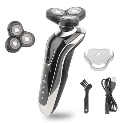 Electric Razor for Men, Shaver for Men Electric Shaver Powerful Beard Shaving Machine Electric Razor Rechargeable Waterproof (Color : Add 1 Head)