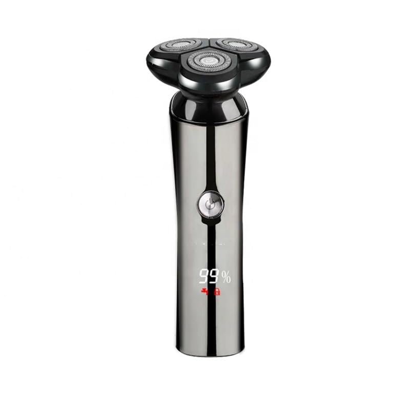 JQUAL Electric Razor for Men, Electric Shaver Men Rechargeable Rotary Floating Razor Beard Hair Trimmer LCD Display Shaving Machine Wet and Dry