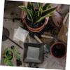 ABOOFAN 50pcs Leakage Soil Mesh Mat for Grey Plant Pot Indoor Outdoor Plant Pot Bottom Netting Pad view 2