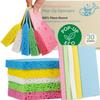 bioGo 30 Pack Compostable Pop-Up Sponges - Expanding, Non-Scratch, Plant-Based - Compostable - Pop Up Sponge - No Scratch view 1
