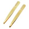 Eyebrow Tweezers Comb, Stainless Steel Slant Pointed Tweezer Comb 2 in 1 Portable for Salon view 2