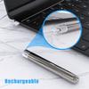 CAFFIA Nose Eyebrow Facial Hair Trimmer 3- in- 1, Multifunction Electric USB Rechargeable Painless Nose Ear Hair Eyebrow Trimmer for Men WomenWaterproof and Easy Cleansing view 4
