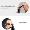 CAFFIA Ear and Nose Hair Trimmer Clipper for Men & Women, 4 in 1, Rechargeable Professional Eyebrow Trimmer, Waterproof Painless Facial Hair Remover view 3