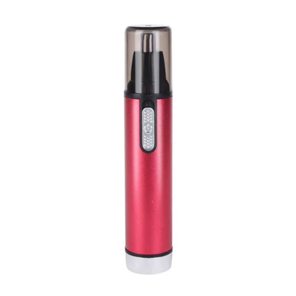 CAFFIA Nose Hair Trimmer, Painless Ear Hair and Eyebrow Trimmer for Men and Women, Battery-Operated Shaver