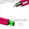 CAFFIA Nose Hair Trimmer, Painless Ear Hair and Eyebrow Trimmer for Men and Women, Battery-Operated Shaver view 2