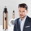 CAFFIA Nose Hair Trimmer for Men and Women, Allisable Painless Ears Eyebrows Beards Clipper,IPX7 Waterproof, Dual Edge Blades view 2