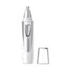 CAFFIA Ear and Nose Hair Trimmer Clipper - 2020 Professional Painless Eyebrow and Facial Hair Trimmer for Men and Women, Battery-Operated, IPX7 Waterproof Dual Edge Blades for Easy Cleansing view 1