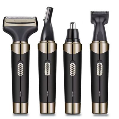 CAFFIA 4 in 1 Electric Nose Hair Trimming,Men Hair Remover Set USB Rechargeable Beard Shaver Nose Hair Eyebrow Trimmer Sideburns Shaver