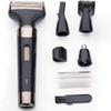 CAFFIA 4 in 1 Electric Nose Hair Trimming,Men Hair Remover Set USB Rechargeable Beard Shaver Nose Hair Eyebrow Trimmer Sideburns Shaver view 2