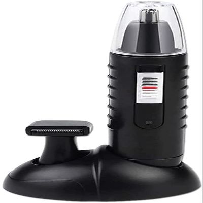 CAFFIA Water Resistant Stainless Steel Nose and Ear Hair Trimmer