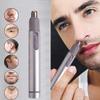 CAFFIA Ear, Nose & Brow Trimmer Clipper Painless Nose Hair Detail Trimmer for Men & Women, Battery Operated Electric Groomer, Easy Cleaning Waterproof Painless Facial Hair Remover view 3